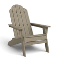 Sedia da Giardino in Plastica Riciclata Beige