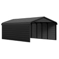 Garage in Metallo 5m x 3m Nero