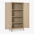 Armadio in Acciaio Beige con Ripiani